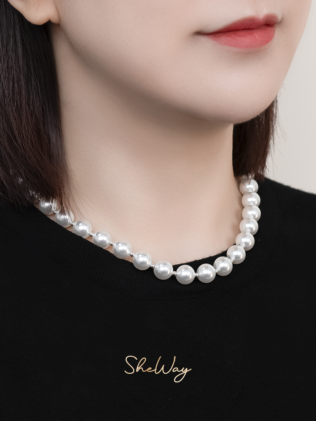 Lunar Pearl Necklace