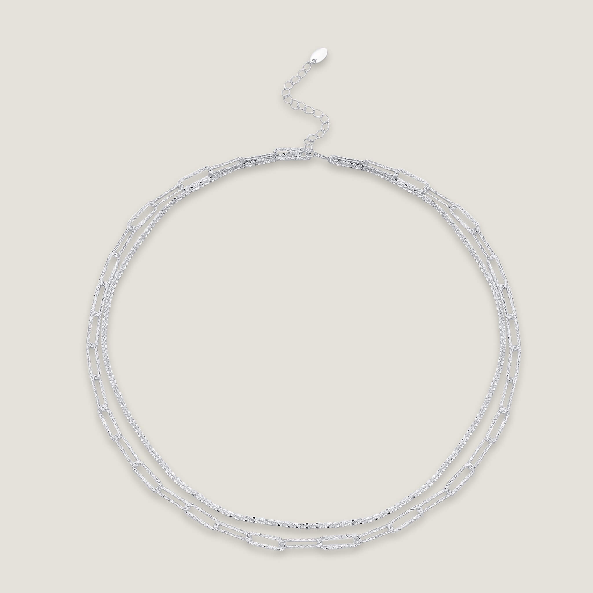 Gypsophila Layered NecklaceSheWay Jewelry