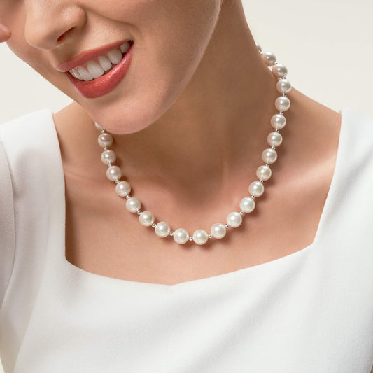 Lunar Pearl Necklace-SheWay Jewelry