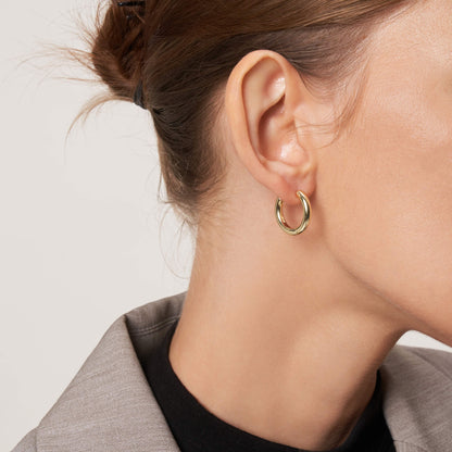 Aureate Loop Earrings-SheWay Jewelry