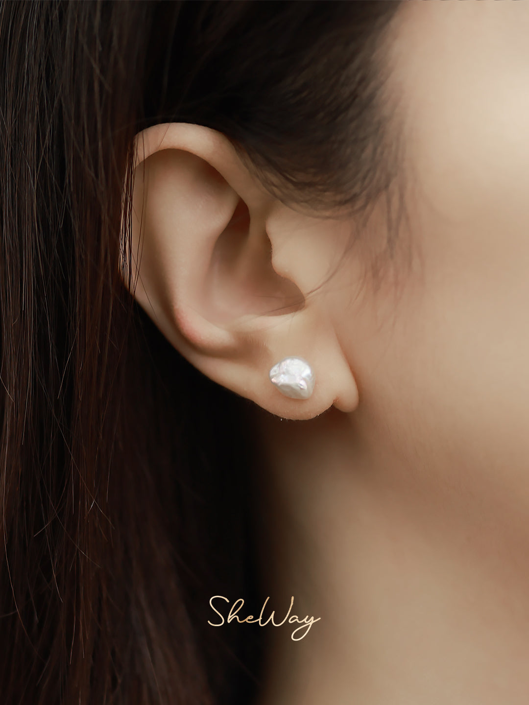 Keshi Pearl Earrings