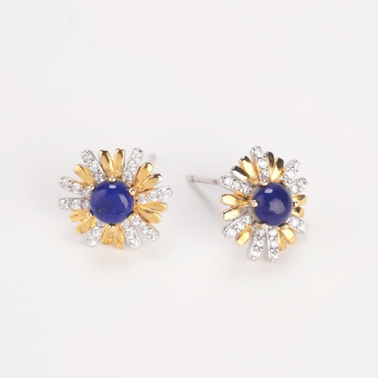 Lapis Lazuli Earrings-SheWay Jewelry